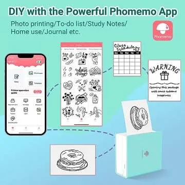 Phomemo M02 Pocket Printer - Mini Bluetooth Mobile Thermal Printer