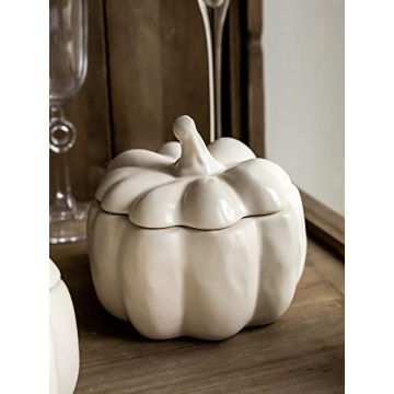 Stylish 123Arts Pumpkin Sugar Bowl for Every Kitchen