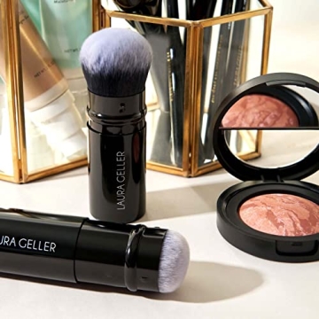 LAURA GELLER Retractable Airbrush Kabuki Brush for Flawless Makeup