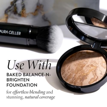 LAURA GELLER Retractable Airbrush Kabuki Brush for Flawless Makeup