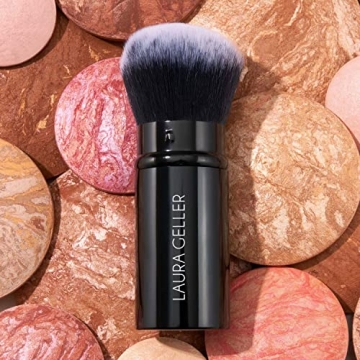 LAURA GELLER Retractable Airbrush Kabuki Brush for Flawless Makeup