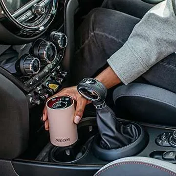 NEOM – Portable Wellbeing Pod Mini Essential Oil Diffuser Nude | Rechargeable USB & Waterless | Aromatherapy Oil Diffuser for Small Spaces