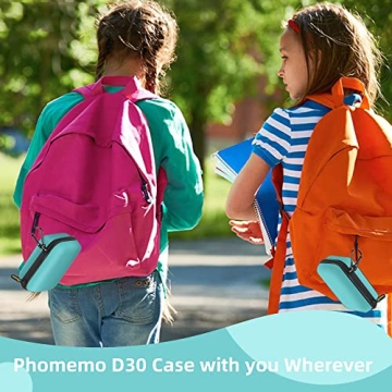 Compact Phomemo D30 Bluetooth Label Maker for Easy Labeling