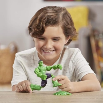 6-Inch Bend and Flex Hulk Action Figure for Kids
