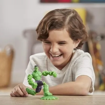 6-Inch Bend and Flex Hulk Action Figure for Kids