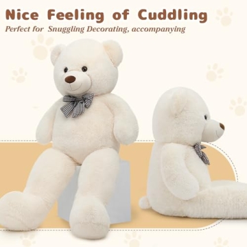 MaoGoLan Giant Jumbo Teddy Bear 55 inch Plush Gift