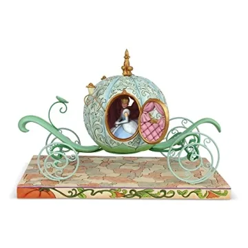 Jim Shore Cinderella Pumpkin Coach Lit Figurine - Enesco