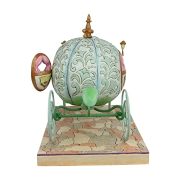 Enchanting Jim Shore Cinderella Pumpkin Coach Figurine