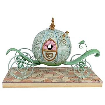 Enchanting Jim Shore Cinderella Pumpkin Coach Figurine