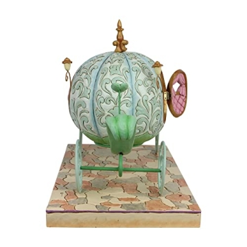 Enchanting Jim Shore Cinderella Pumpkin Coach Figurine
