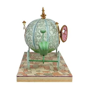 Enchanting Jim Shore Cinderella Pumpkin Coach Figurine