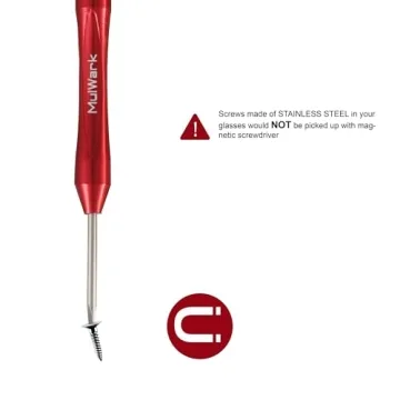 MulWark 6pc Magnetic Mini Screwdriver Set Precision Tools