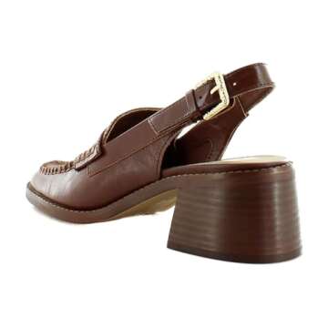 Dolce Vita Women's Hardi HIGH Loafer, Brown, 6.5