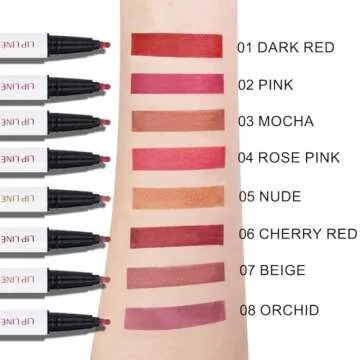 Kaely Orchid Matte Lip Tint 2-in-1 Liquid Lipstick & Liner