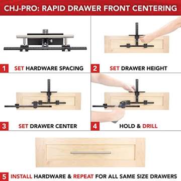 True Position Tools PRO Cabinet Hardware Jig for Easy Installations