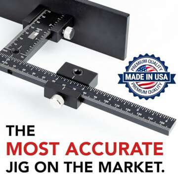 True Position Tools PRO Cabinet Hardware Jig for Easy Installations