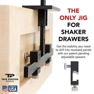 True Position Tools PRO Cabinet Hardware Jig for Easy Installations