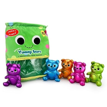 Kidrobot Yummy World Yummy Bears 10 Inch Interactive Plush - Sweet Family Fun!