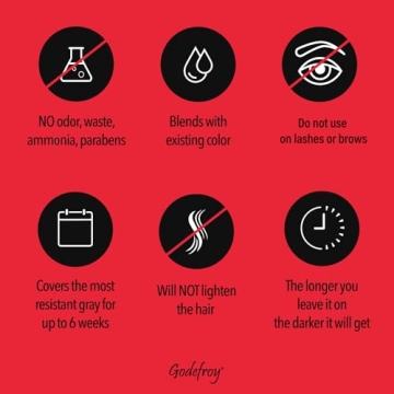 Godefroy Hair Color Kit Light Brown Easy Spot Coloring