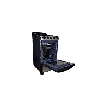 Compact 20" Electric Range with Pyrolytic Oven and Knobs