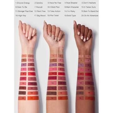 SHEGLAM Dynamatte Boom Waterproof Matte Lipstick Long Lasting Transfer Proof Lip Stick - Rule Breaker