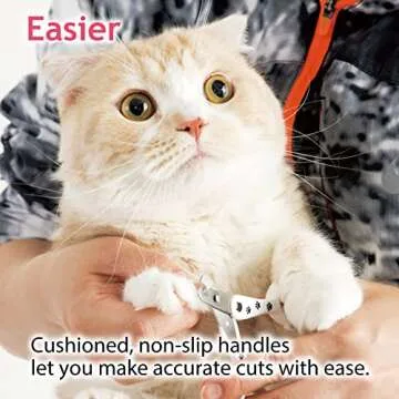 Necoichi Purrcision Feline Cat Nail Clippers Stress-Free, Expertly Crafted in Japan, Neater, Easier, Safer, 30% Thinner Blades, No.1 Seller in Japan!