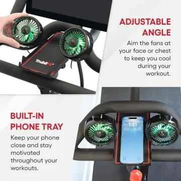 Ultimate Dual Fans for Peloton Bike with Phone Tray
