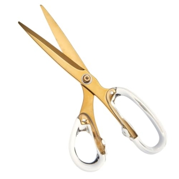 Chic Acrylic Scissors for Stylish Workspaces