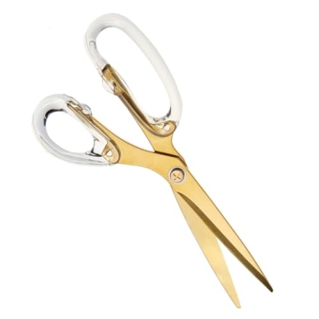 Chic Acrylic Scissors for Stylish Workspaces