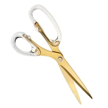 Chic Acrylic Scissors for Stylish Workspaces