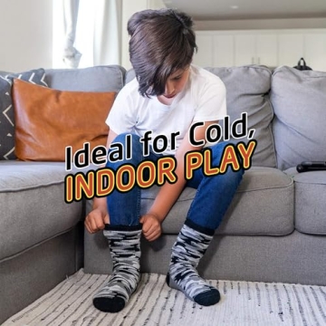 HOT FEET Kids Thermal Socks - Cozy Winter Essentials for Kids