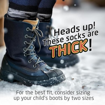 HOT FEET Kids Thermal Socks - Cozy Winter Essentials for Kids