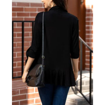 Zeagoo Women's Lightweight Draped Cardigan for Every Occasion