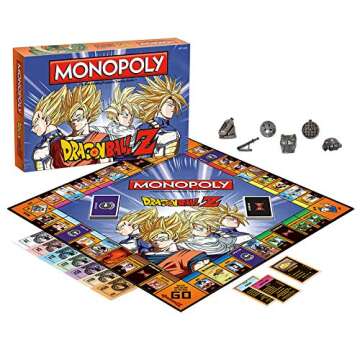 Dragon Ball Z Monopoly Game - Recruit Your Heroes Today!