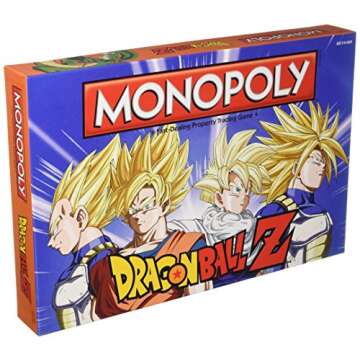 Dragon Ball Z Monopoly Game - Recruit Your Heroes Today!