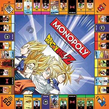 Dragon Ball Z Monopoly Game - Recruit Your Heroes Today!