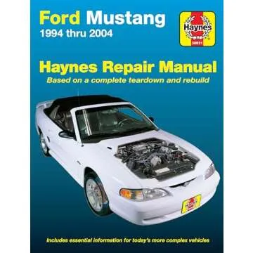 Ultimate Haynes Repair Manual for Ford Mustang 1994-2004 - Your Go-To Guide for Repairs