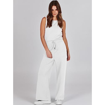 Stylish ANRABESS Women's Jumpsuit for Casual Summer Wear