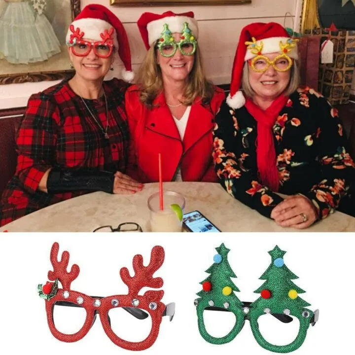 Eokeanon Christmas Party Glasses - 9 Assorted Styles