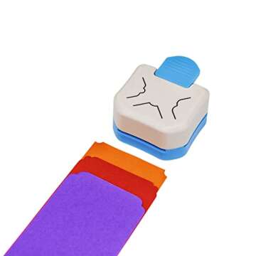 Decorative Corner Punch 3 in 1 Rounder Pattern Paper Edge Cutter Paper Punches for Crafting Photo Business Card Scrapbooking Tools Laminate DIY School & Home Crafting Supplies