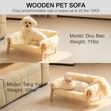 MEWOOFUN Cat Sofa Bed - Stylish Pet Couch for Cats