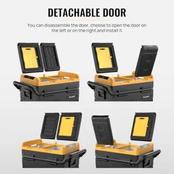 BougeRV 12 Volt Dual Zone Car Refrigerator with APP Control