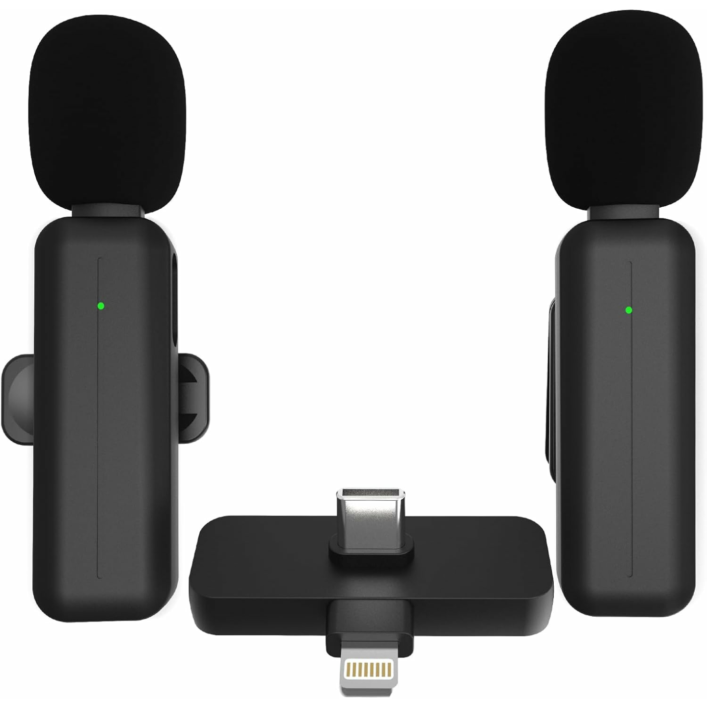 Wireless Lavalier Microphone for iPhone & Android