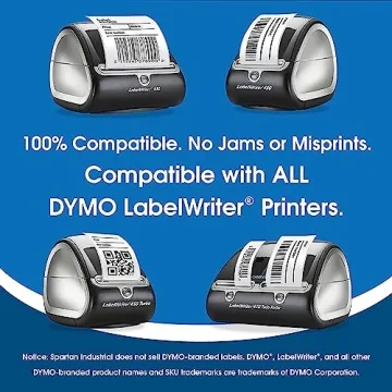 Spartan Shipping Labels Compatible with DYMO Printers