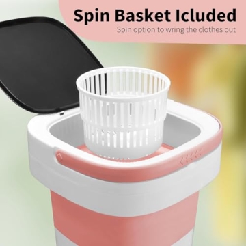 Compact Portable Mini Washing Machine for Home and Travel