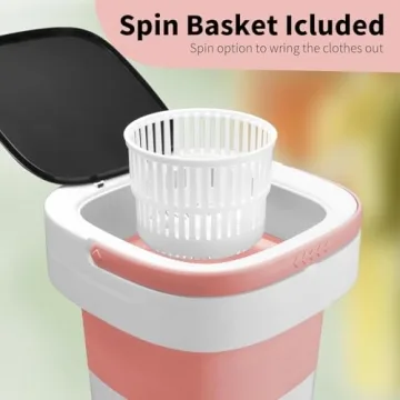 Compact Portable Mini Washing Machine for Home and Travel