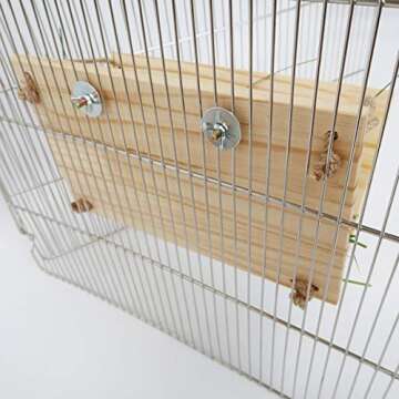 Rabbit Wooden Hay Rack for Bunnies and Small Pets