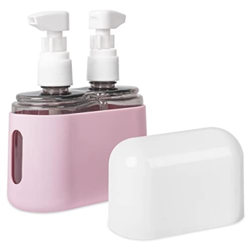 Yamadura TSA Approved Travel Bottles for Toiletries - 2-in-1 Solution