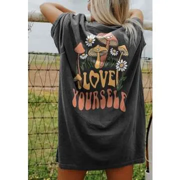 Trendy Oversized T Shirt for Women - Comfortable and Chic