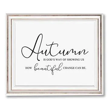 Autumn Art Print for Thanksgiving and Fall Decor
